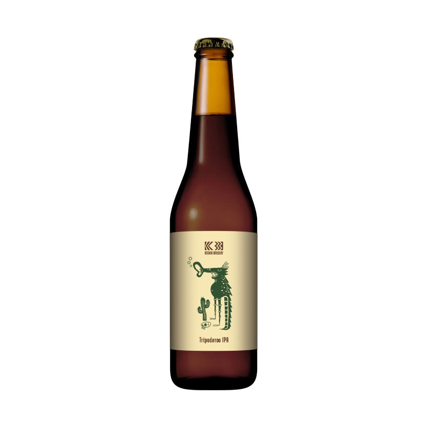 KOSHIKIBREWERY【Tripoderoo IPA】甑島産長命草とトロピカルホップ香るIPA