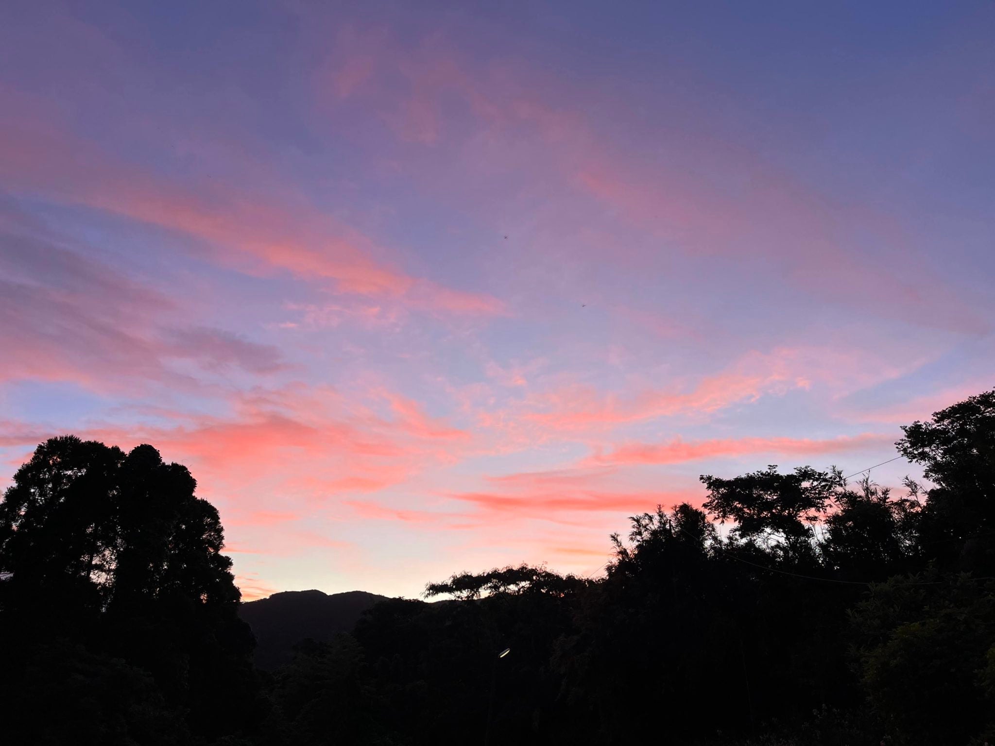 甑島の夕日