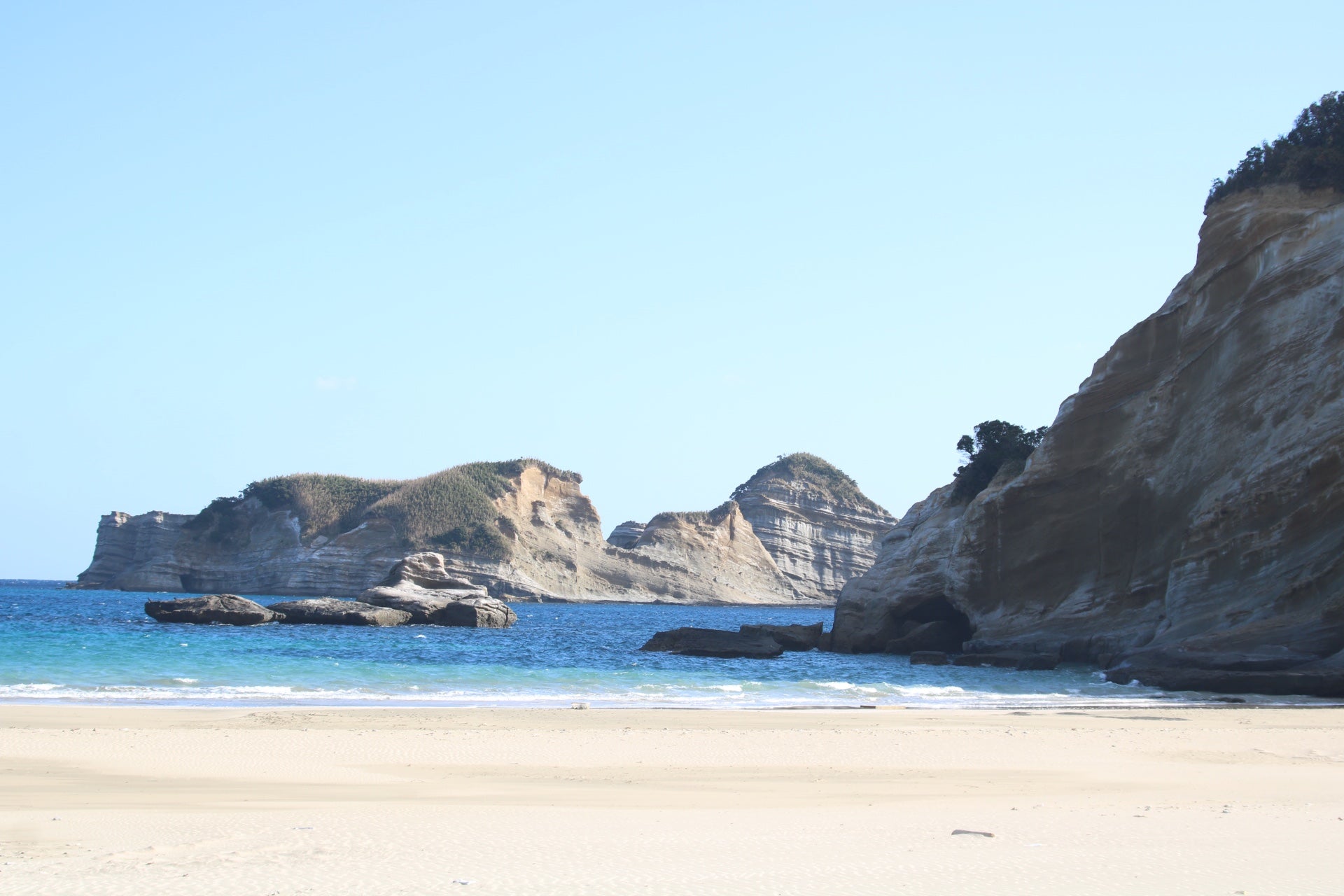 種子島の浜辺