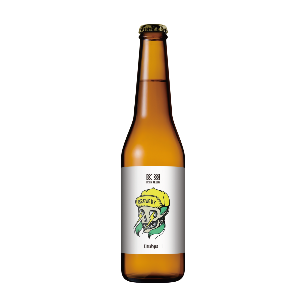 KOSHIKIBREWERY【Citralique III】甑島産きのす(だいだい)ピール使用、深焙煎コク香るポーター