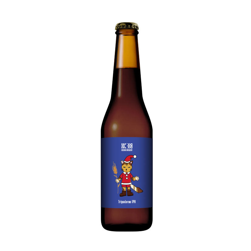 限定コラボ#c7Galleryラベル【Tripoderoo IPA】甑島産長命草とトロピカルホップ香るIPA